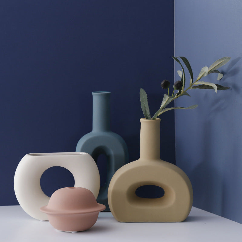 Geo Ceramic Vase