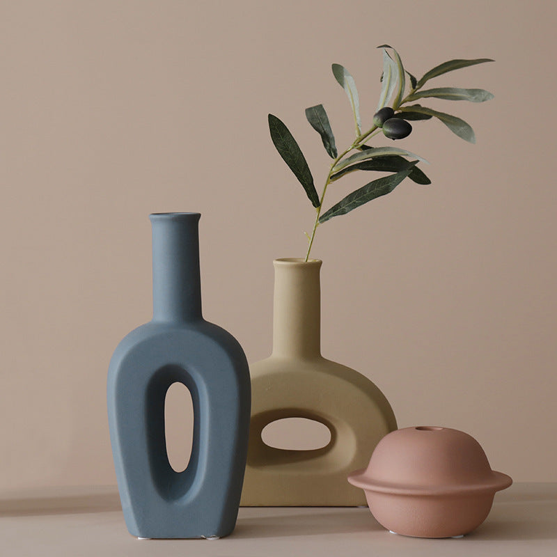 Geo Ceramic Vase