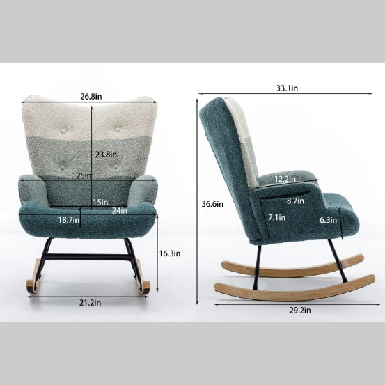 Snug Swing Rocking Chair [Multi Green]