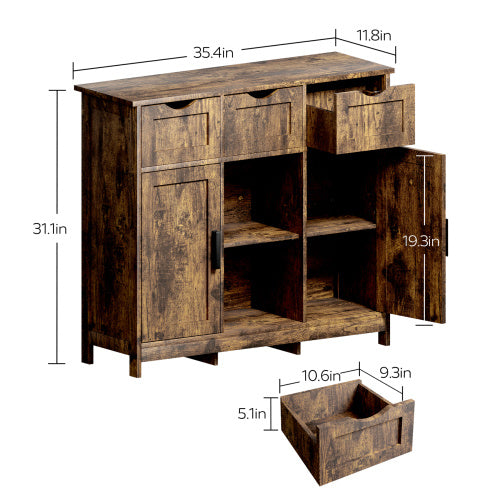 Opulent Timber Cabinet