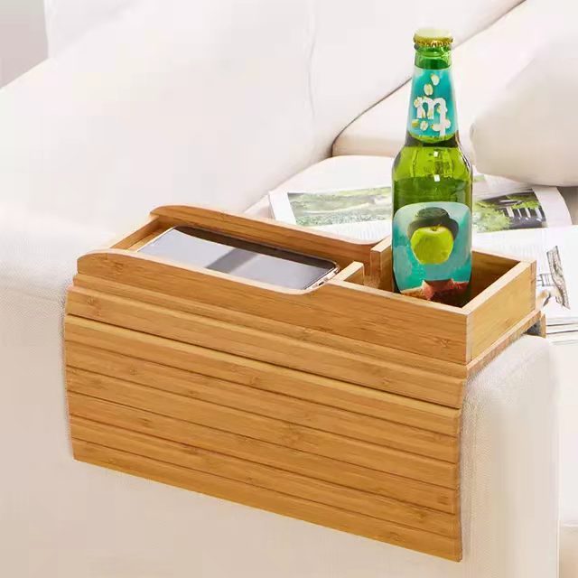 Modern Bamboo Sofa Tray