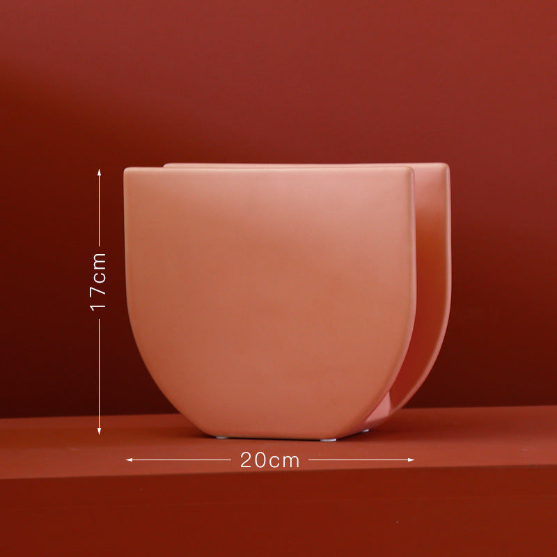 Geo Ceramic Vase