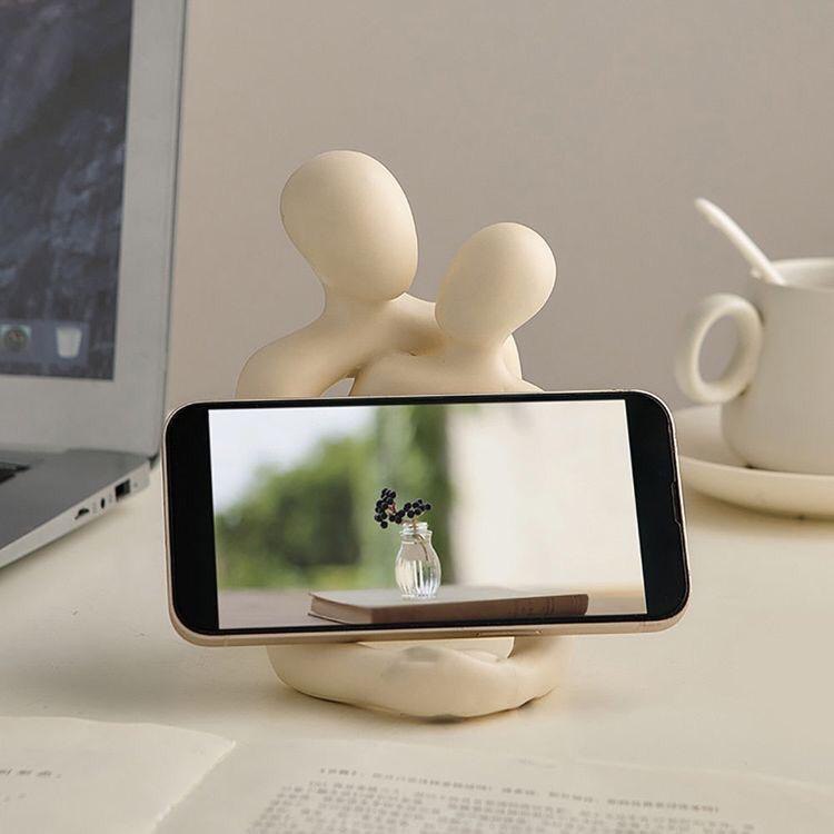 Heartwarming Couple Resin Statue