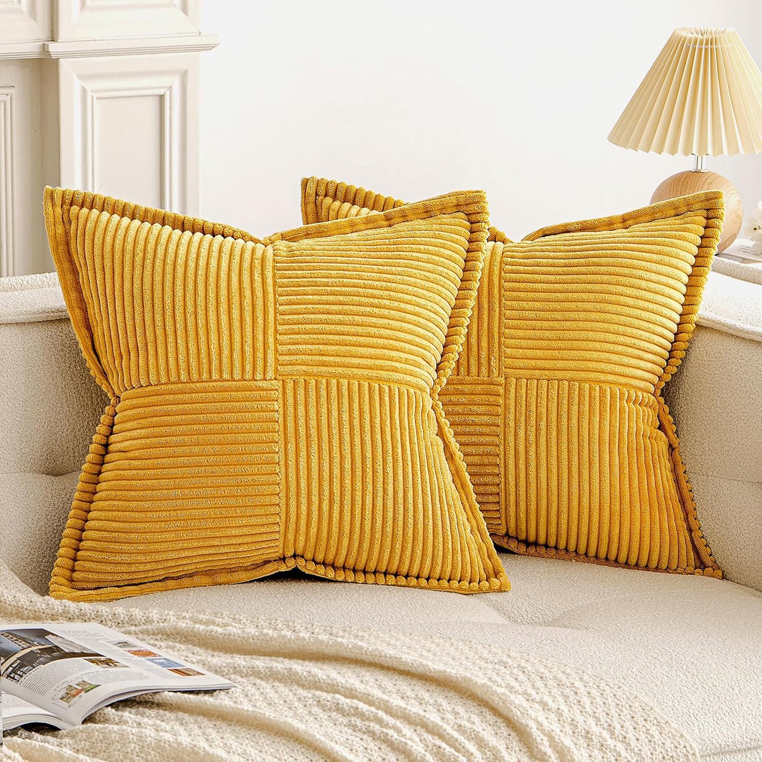 Boho Corduroy Pillow Covers