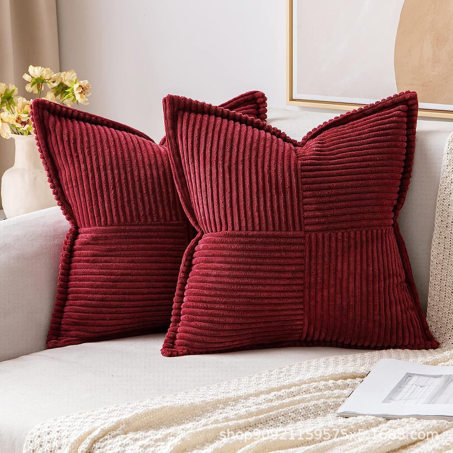 Boho Corduroy Pillow Covers