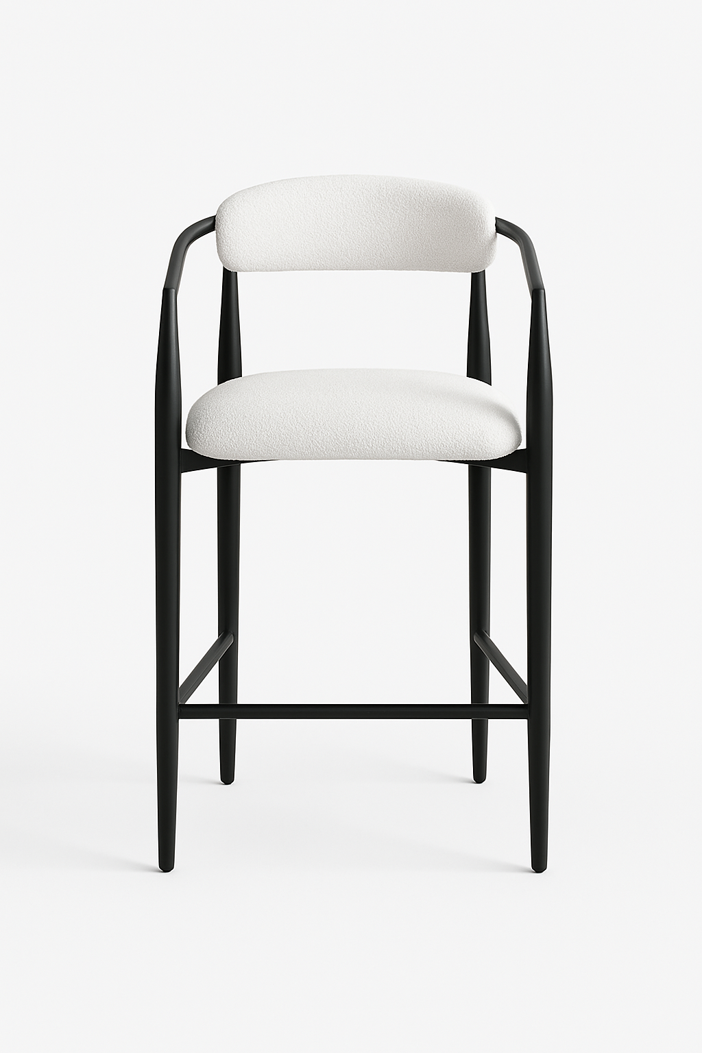 Boucle Bar Stools Set