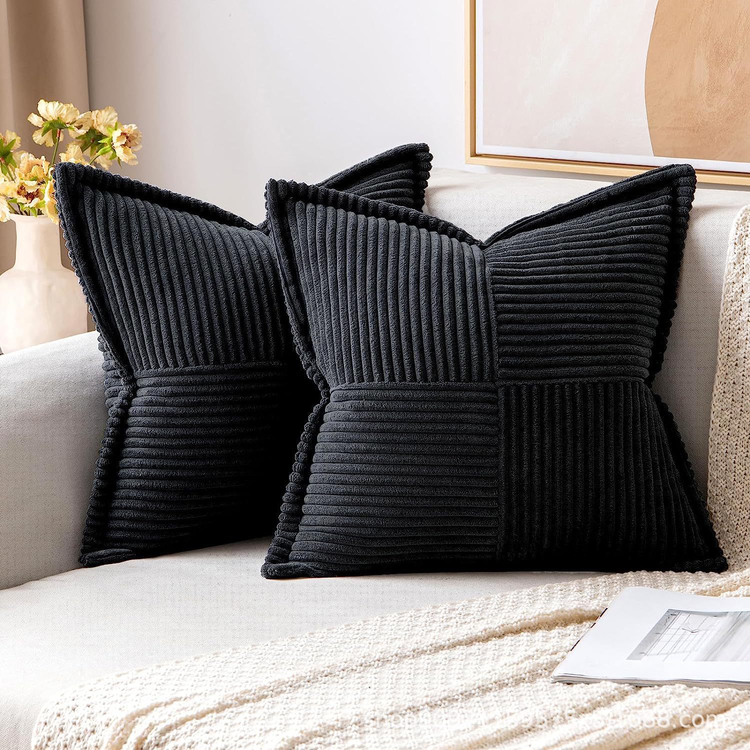 Boho Corduroy Pillow Covers