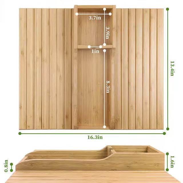 Modern Bamboo Sofa Tray