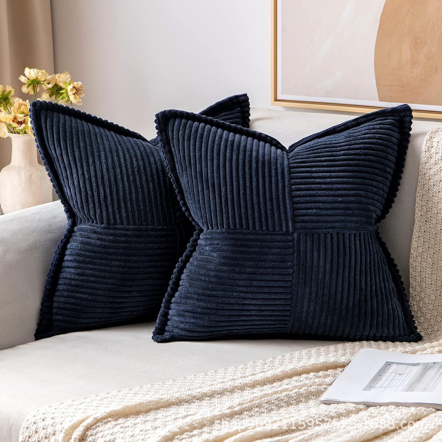 Boho Corduroy Pillow Covers