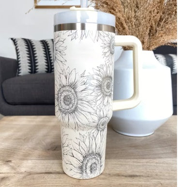 40 Oz Tumbler Stainless Steel Coffee Cup