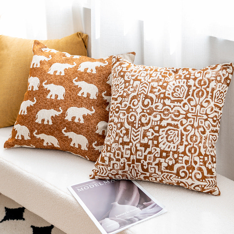 Ethnic Style Throw Pillow Cushion