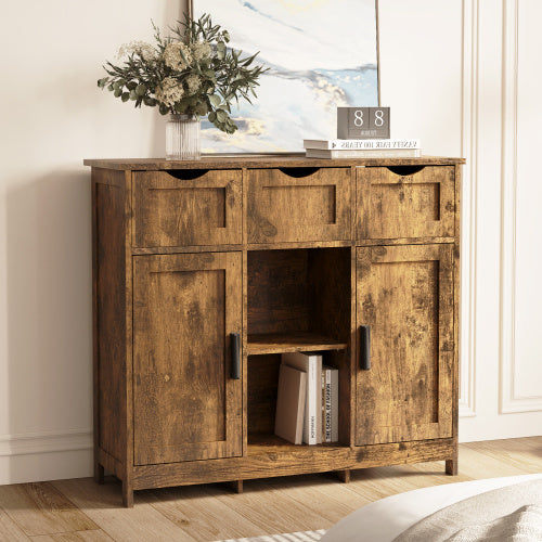 Opulent Timber Cabinet