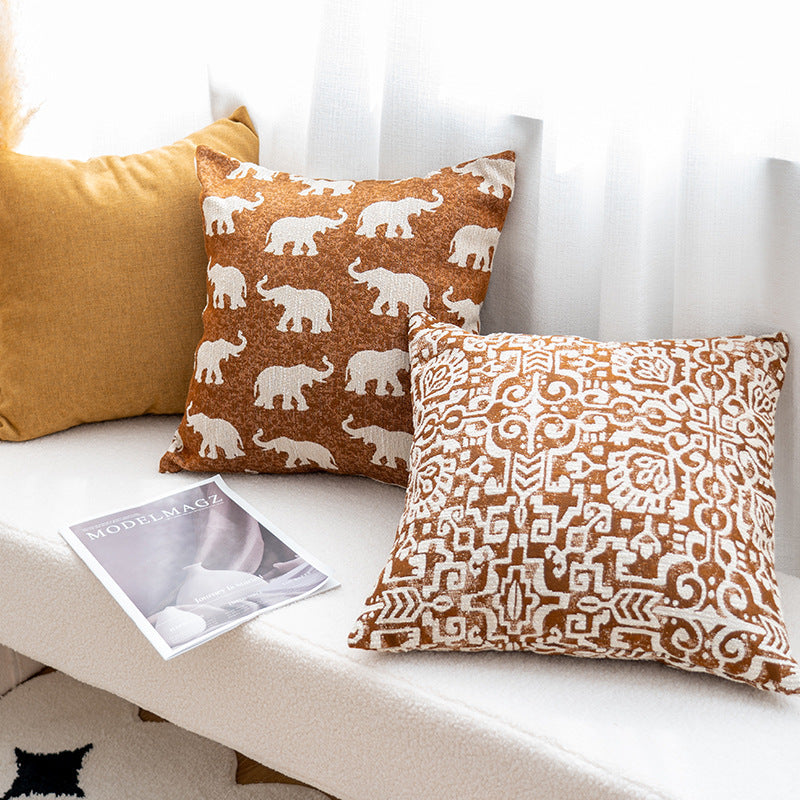 Ethnic Style Throw Pillow Cushion